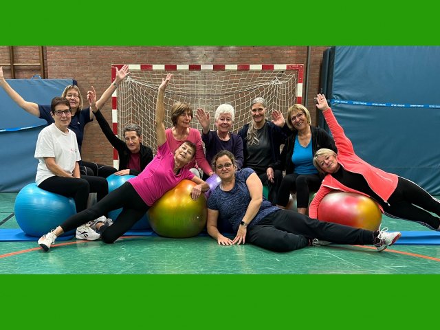 Gymnastik mit dem Pezziball